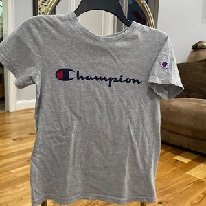 Champion tshirt (gray/red/white/blue)